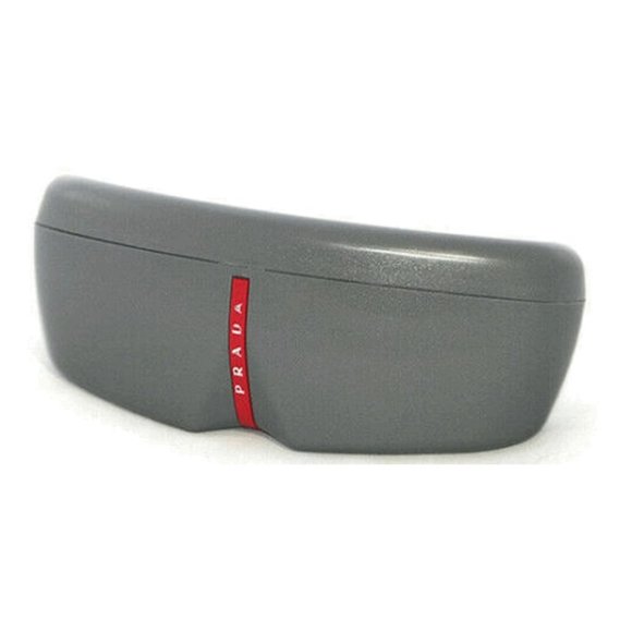 Prada SPR 20S-F HAQ-5P0 Matte Havana Brown Sunglasses Mirrored Glass Green lens - Picture 6 of 6